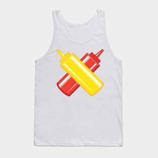 Crossed Condiments Tank Top